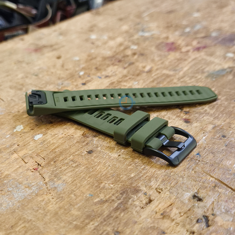Horlogeband Garmin Quatix 8 - 22mm - leger groen