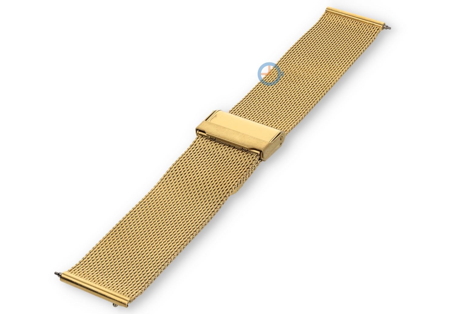 Milanees bandje met quick switch - 22mm - yellow gold