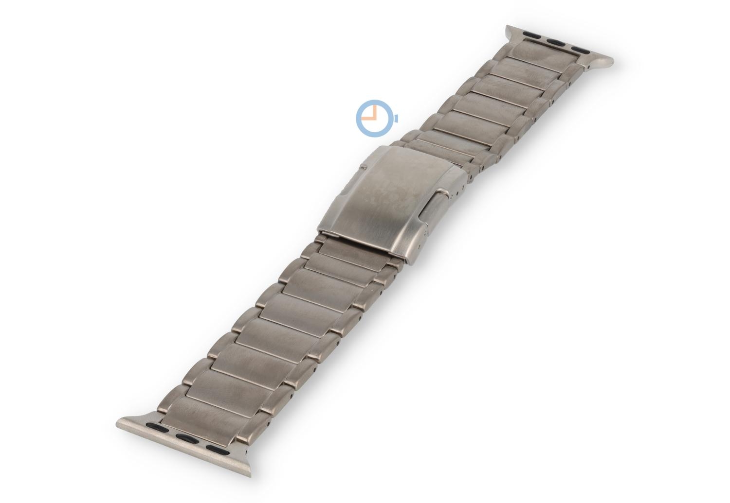 Apple watch bandje titanium zilver - 41 mm