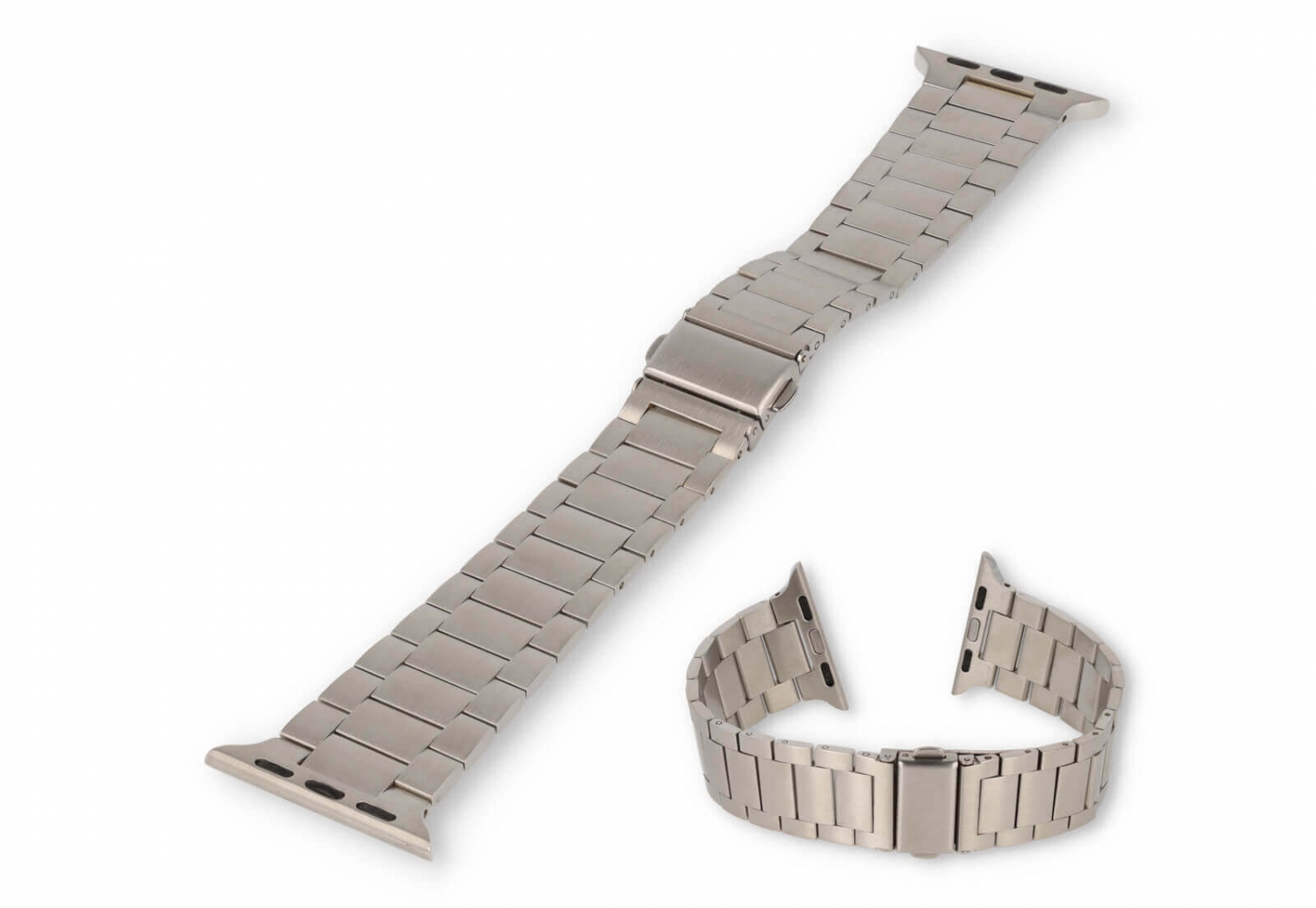 Apple watch bandje staal zilver - 44/45/46/49mm