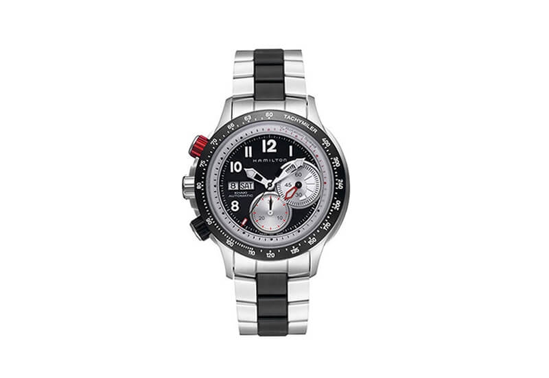 Hamilton horlogeband H71726233 - zilver staal