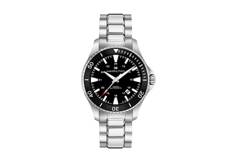 Hamilton horlogeband H82335131 - zilver staal