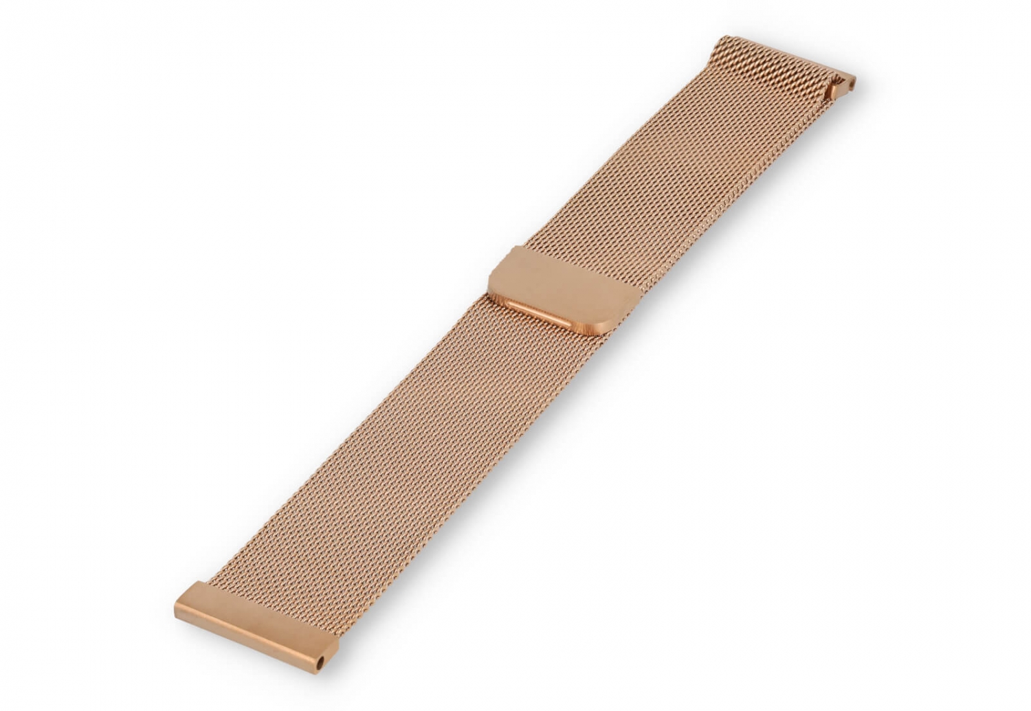 Milanese 22mm horlogeband - Roségoud