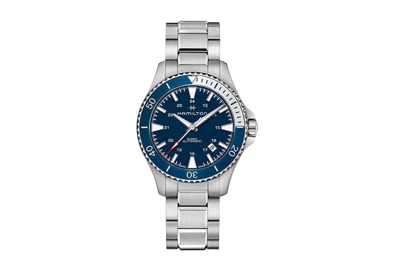 Hamilton horlogeband H82345141 - zilver staal