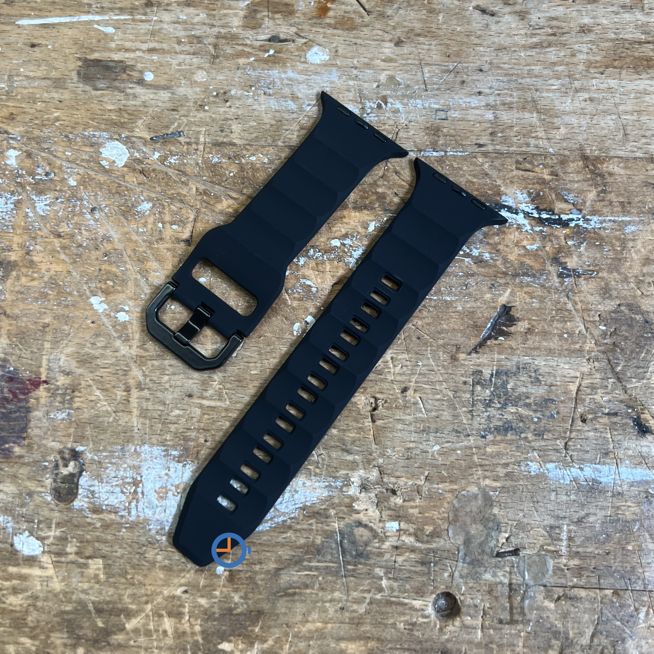 Sportbandje voor Apple Watch 45mm - zwart