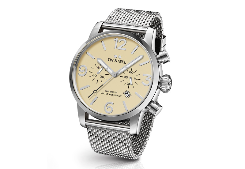 TW STEEL horlogeband MB3 milanees (22mm)