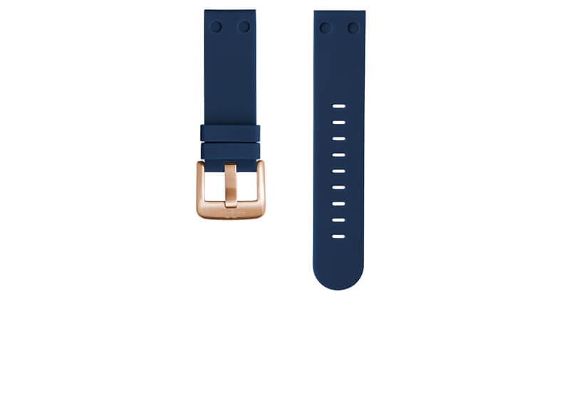 TW Steel Canteen horlogeband blauw - 22mm