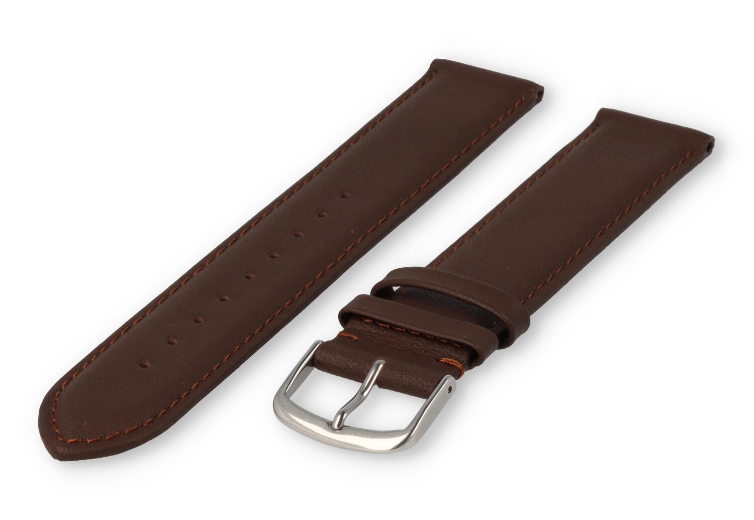 Universeel bandje voor Daniel Wellington - 20mm - donkerbruin