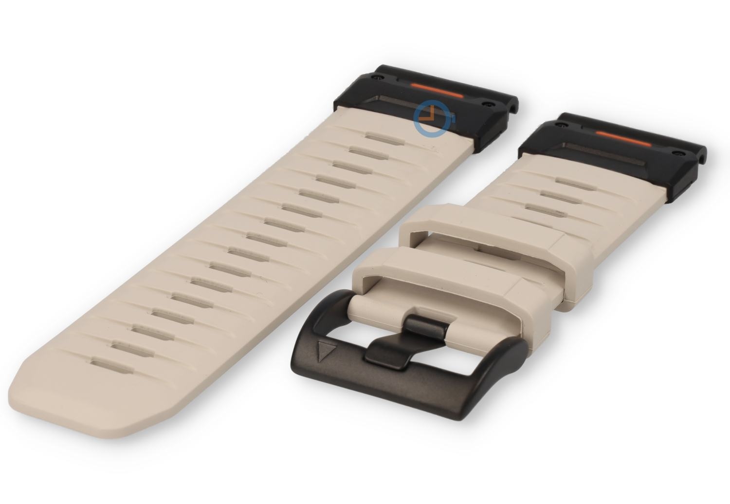 Fluorrubber horlogeband - 26mm QuickFit - zand