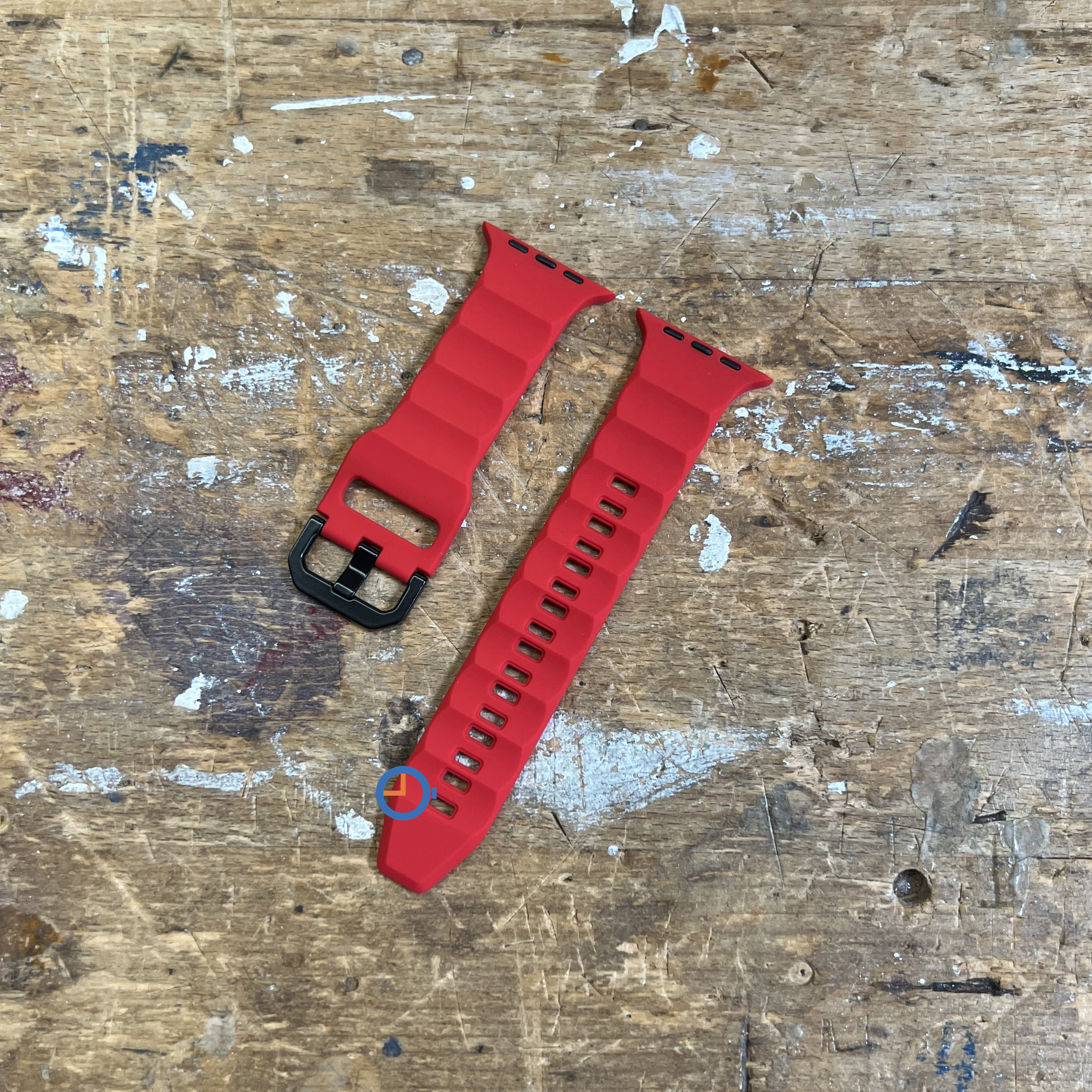 Sportbandje voor Apple Watch 45mm - rood