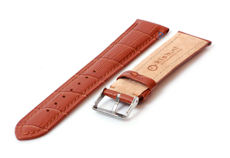 Horlogeband voor Maurice Lacroix 20mm - lichtbruin