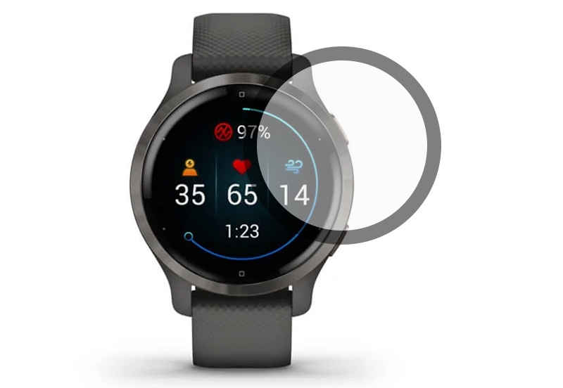 Garmin Venu 2S screen protector - curved