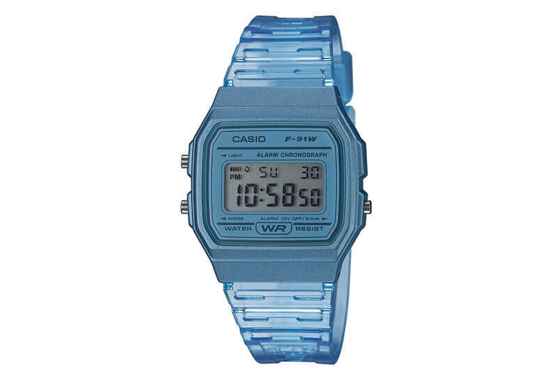 Casio Collection horlogeband - F-91WS-2EF
