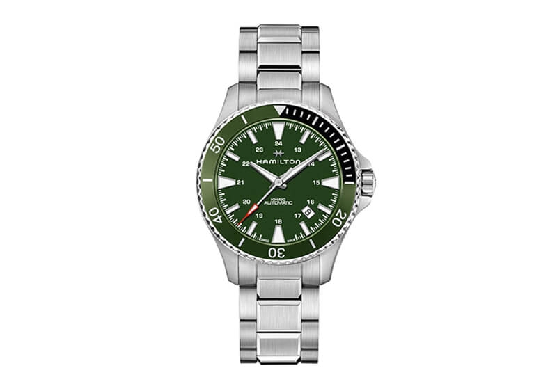 Hamilton horlogeband H82375161 - zilver staal