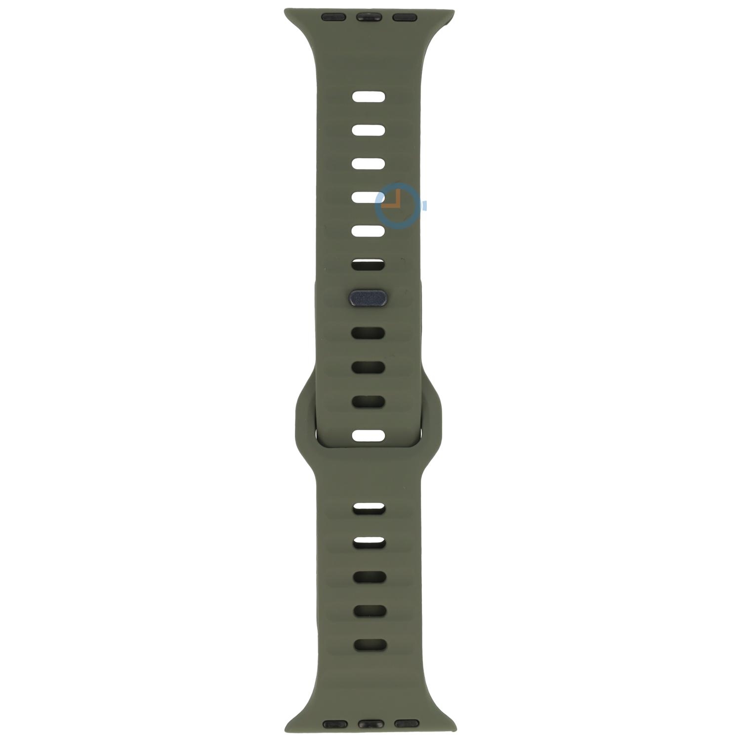 Sport bandje Apple watch 45mm - Army
