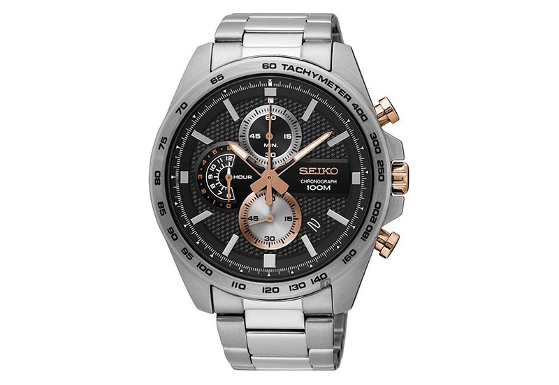 Horlogeband origineel voor Seiko horloge SSB281P1