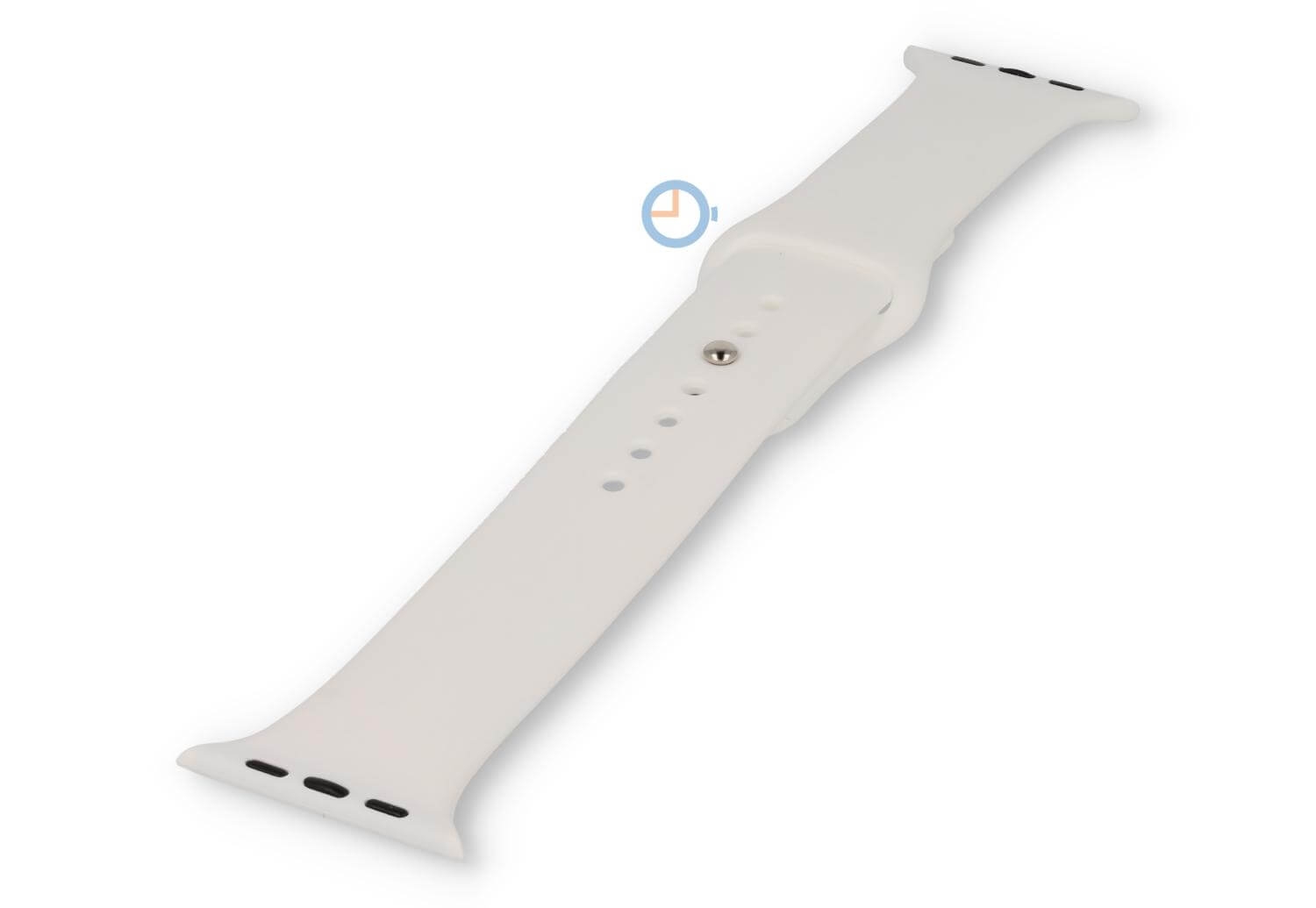 Apple watch bandje siliconen wit - 49 mm - S/M