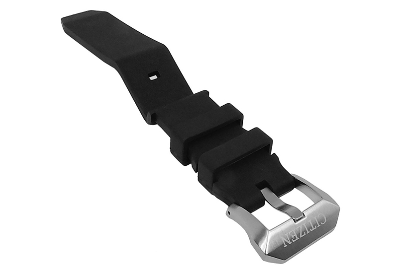 Citizen horlogeband verlenger rubber zwart