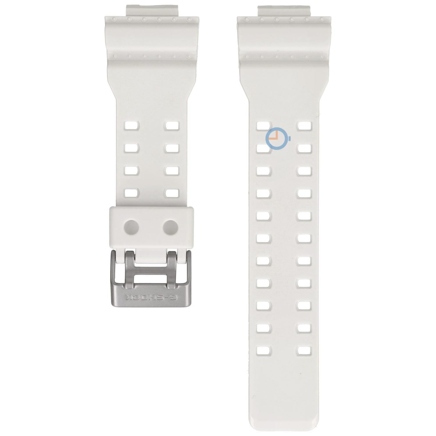 Casio horlogeband GA-100 - mat wit