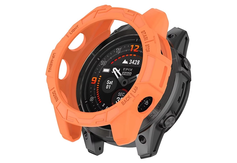 Garmin Epix Pro 47mm - case - beschermhoesje (oranje)