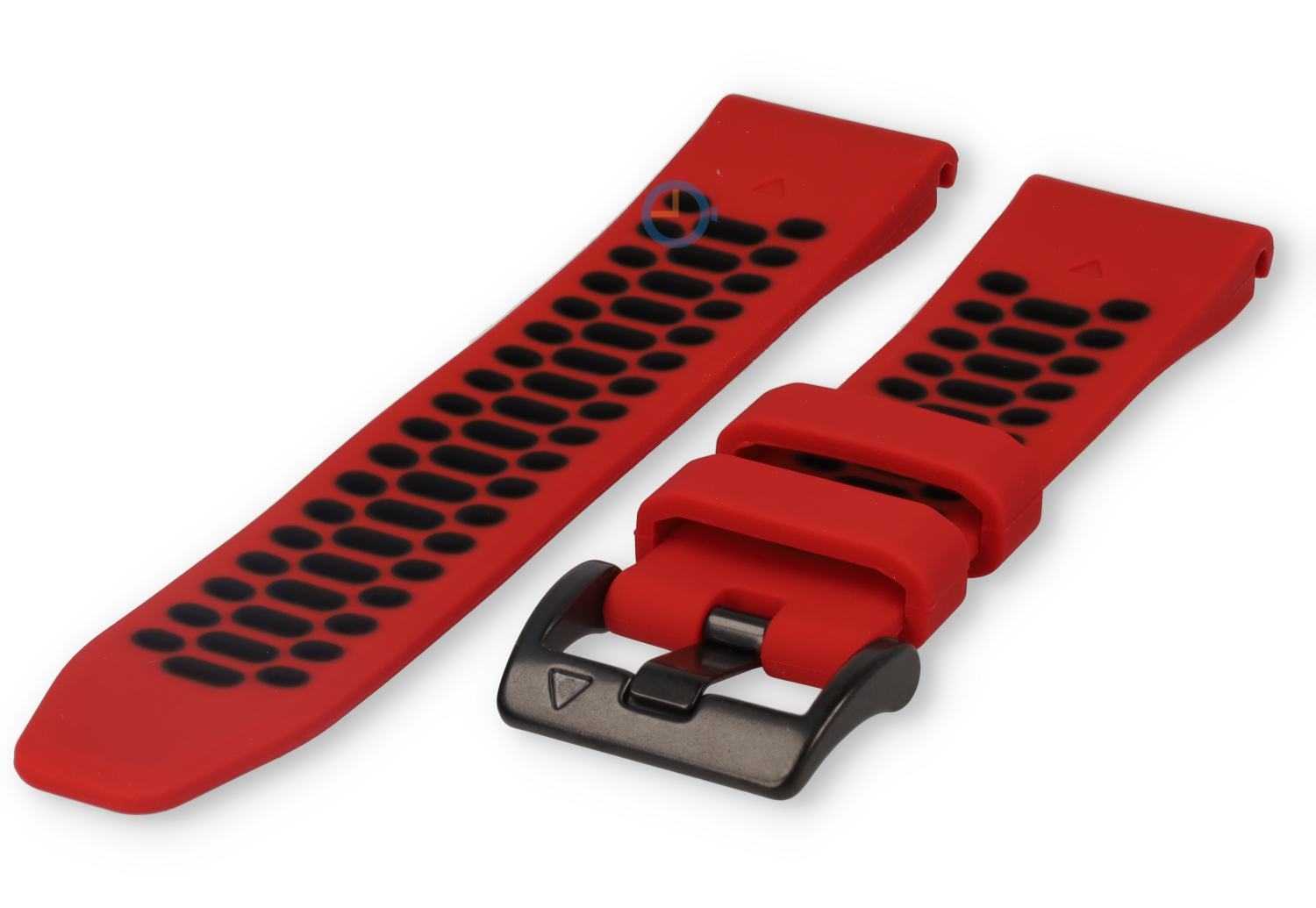 Sport horlogebandje Garmin Quatix 7 Pro - 47mm (rood/zwart)