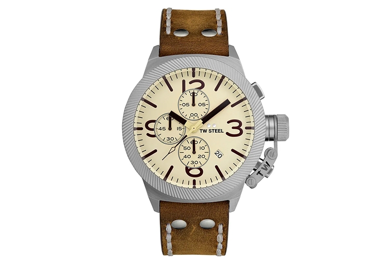 Horlogeband TW Steel CS104 - Bruin
