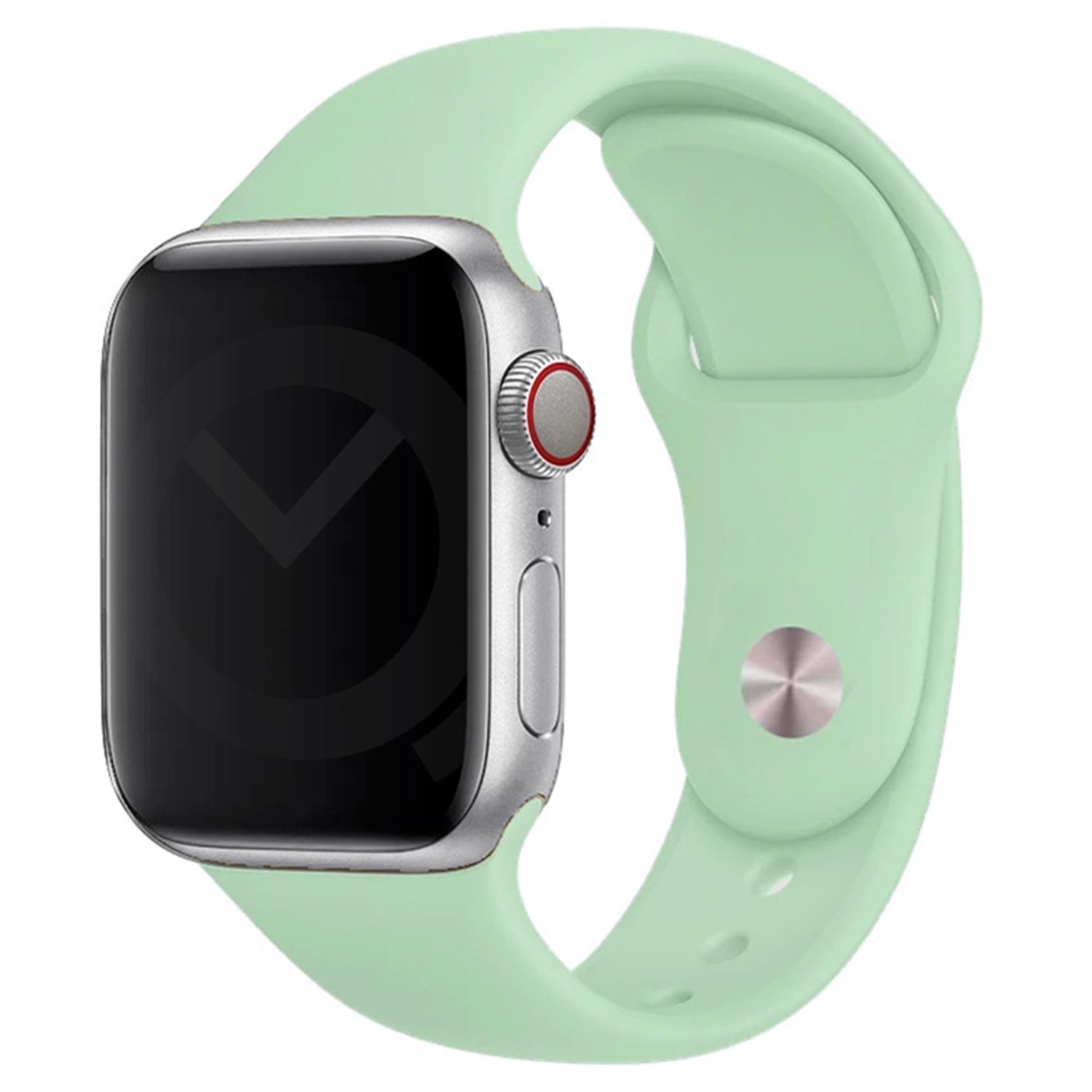 Apple watch bandje siliconen - Glacial Green - 38/40/41/42mm (M/L)