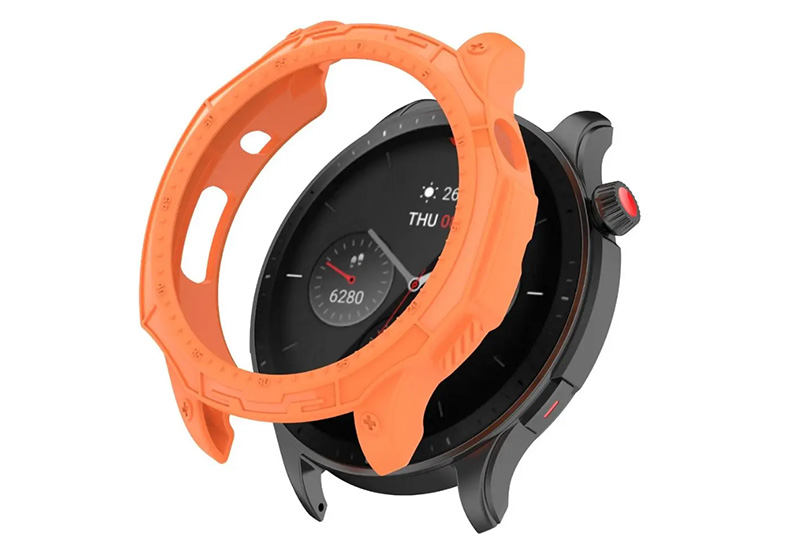 Amazfit GTR 4 - case - beschermhoesje (oranje)
