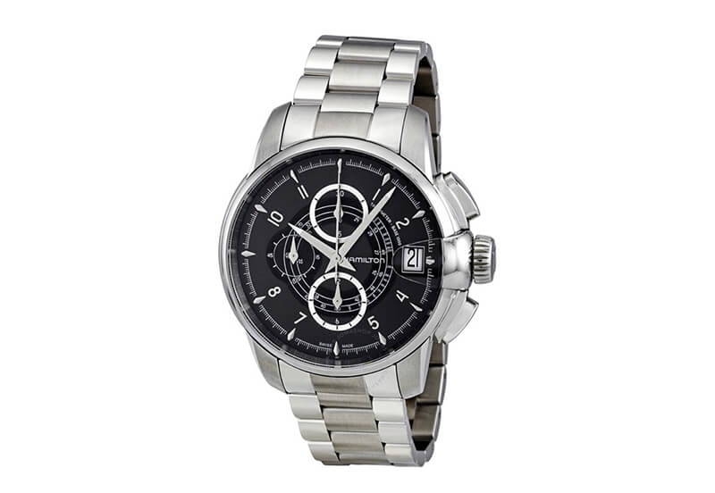 Hamilton horlogeband H40616135 - zilver staal