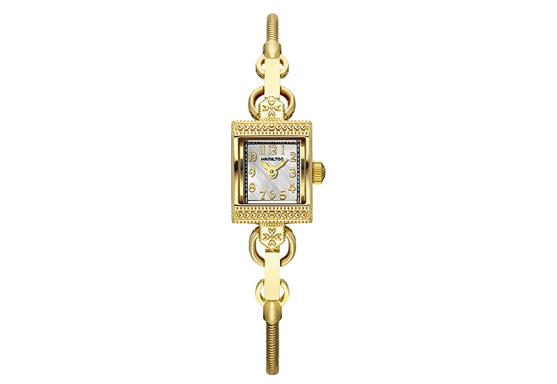Hamilton horlogeband H31231113 - goud staal