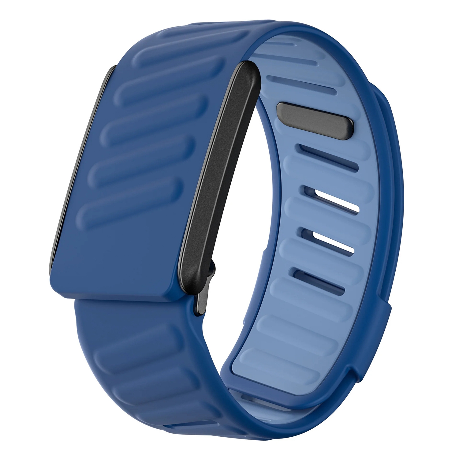 Whoop 4.0 bandje - siliconen - blauw/lichtblauw