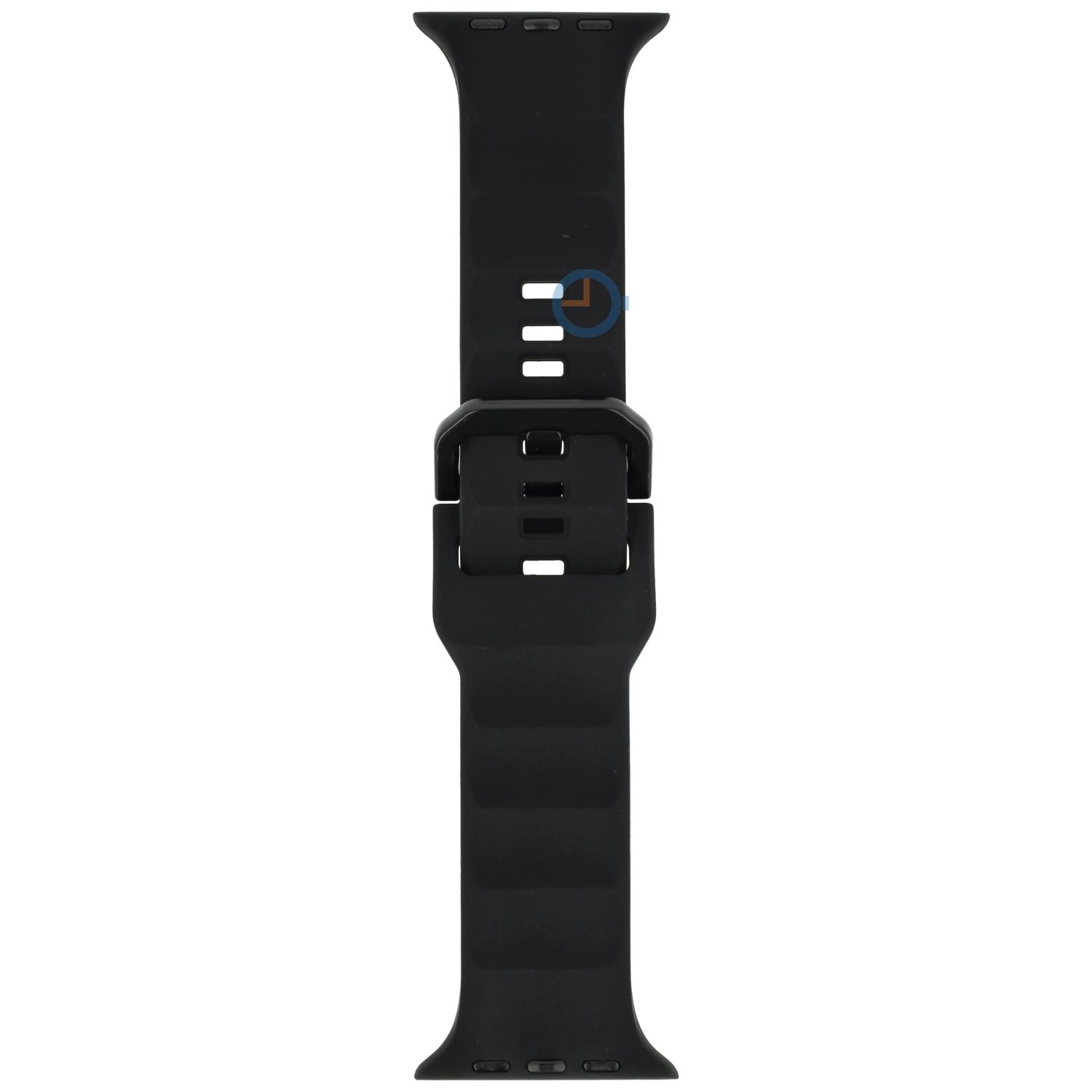 Sportbandje voor Apple Watch 45mm - zwart