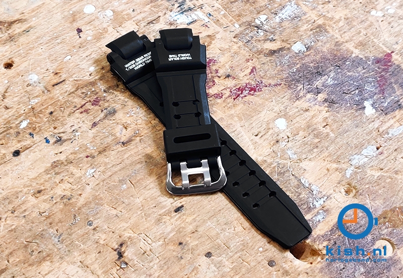 Casio G-Shock GA-1000 horlogeband rubber - zwart