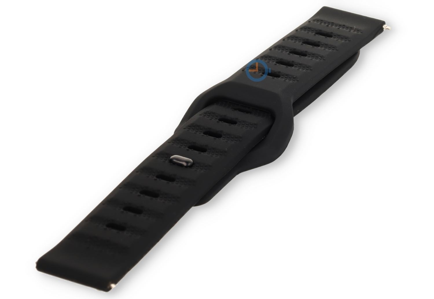 18mm siliconen bandje - tuck under - black