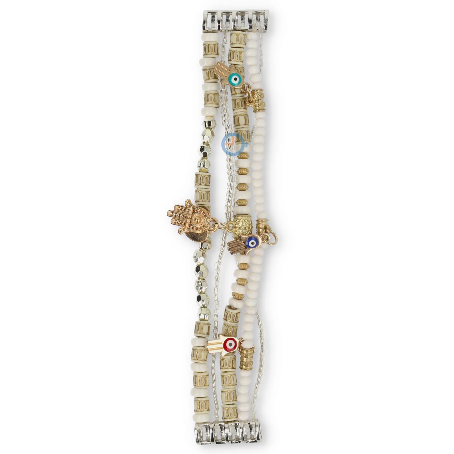 22mm bohemian armbandje voor horloges - Ibiza silver