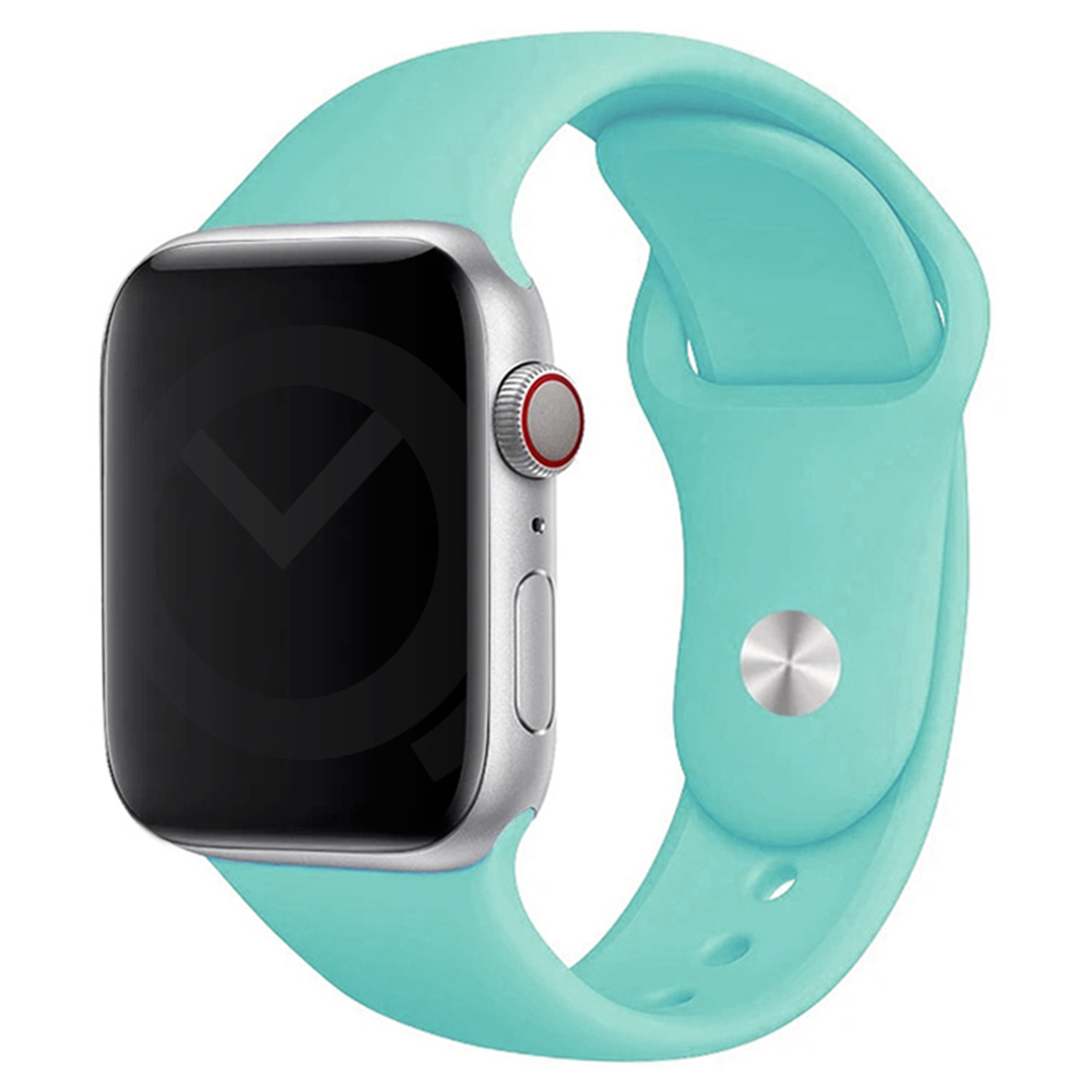 Apple watch bandje siliconen - Bright Turquoise - 38/40/41/42mm (M/L)