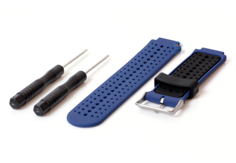 Garmin Forerunner 230 horlogeband blauw/zwart