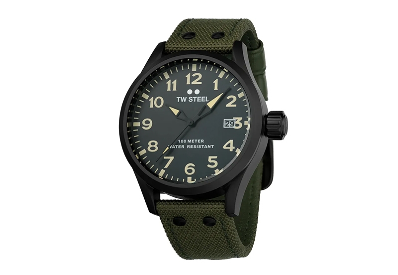 Horlogeband TW Steel VS102 - Groen