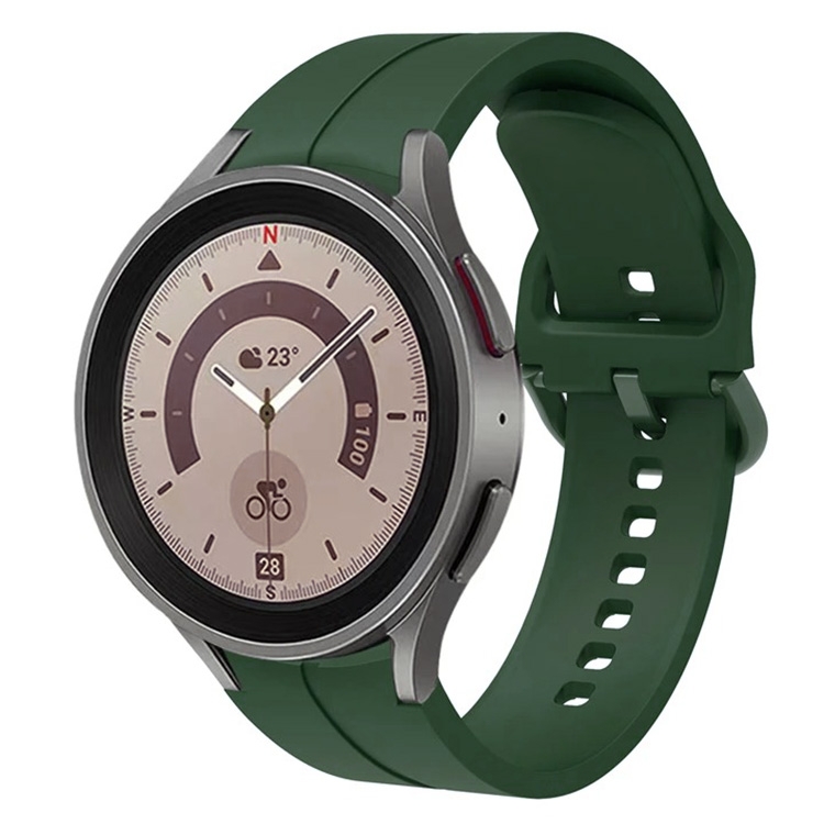 Galaxy Watch6 siliconen bandje - forestgroen