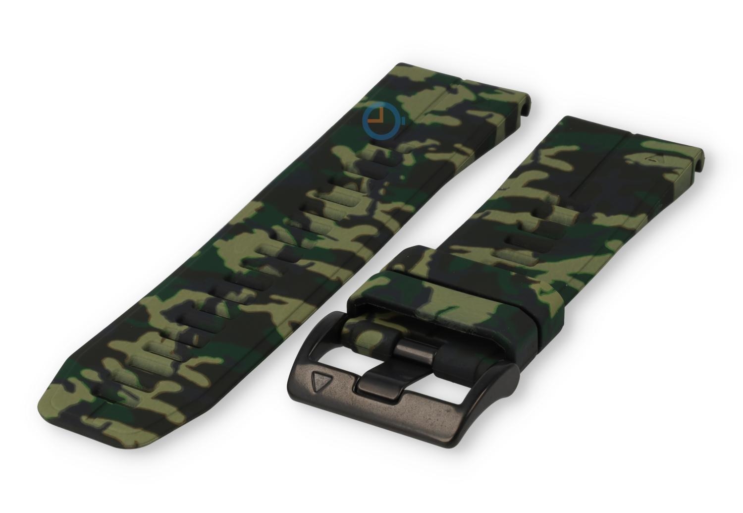 Quick Fit band Garmin Fenix 7X - legerprint - groen