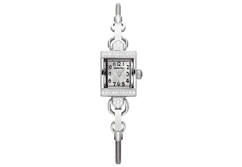 Hamilton horlogeband H31291113 - zilver staal