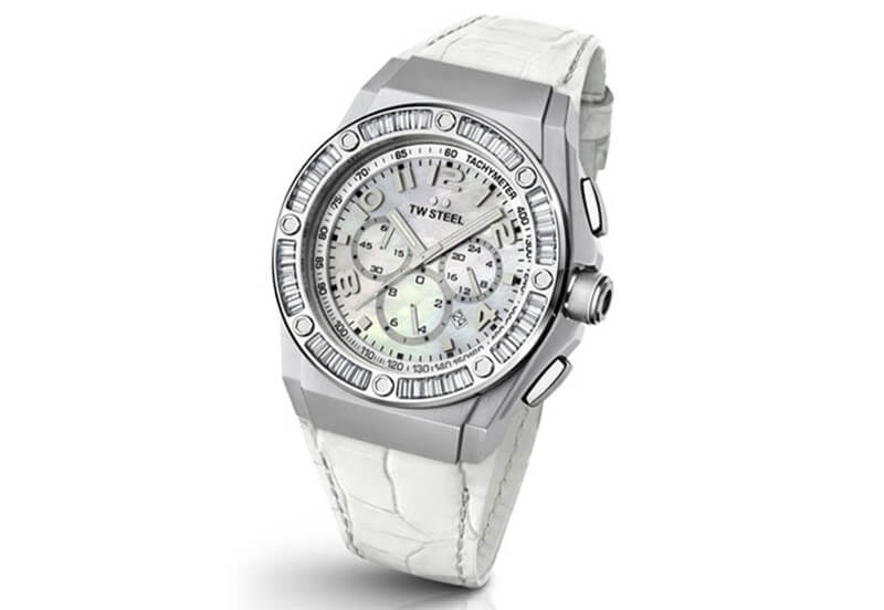 TW Steel CEO Tech CE4015 horlogeband wit - 30mm