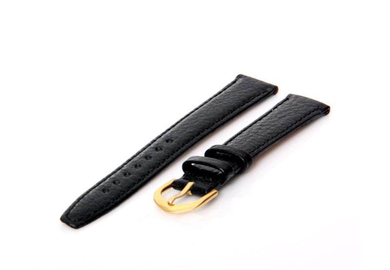 Horlogeband 14mm zwart