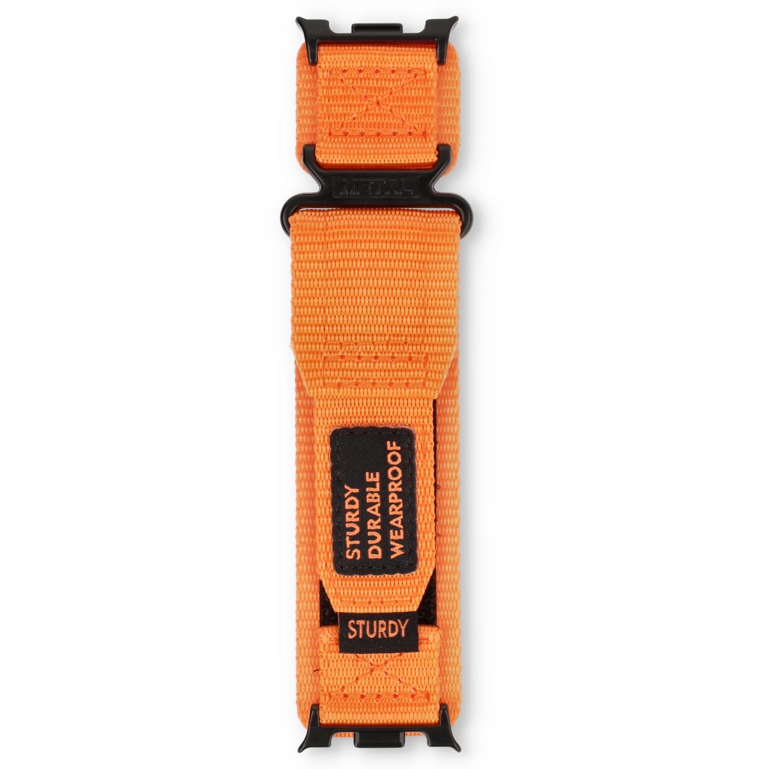 Samsung Galaxy Watch 8 Classic 46mm nylon horlogeband - Orange