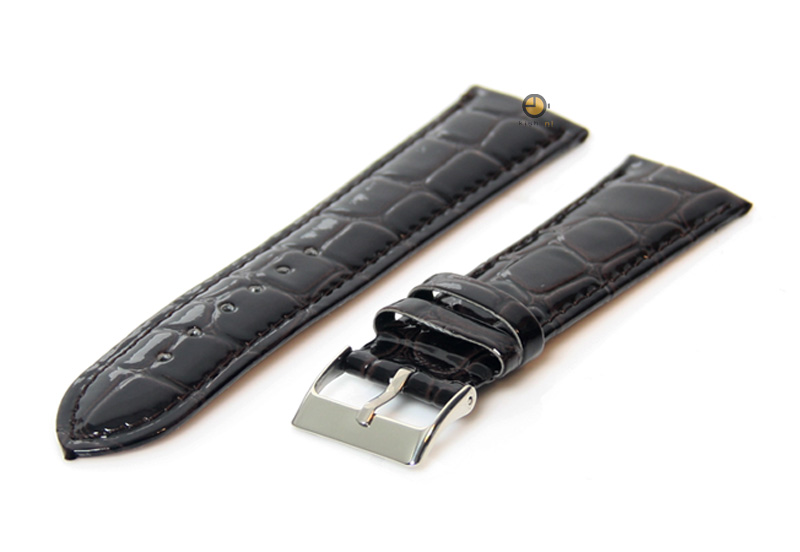 Horlogeband 22mm bruin