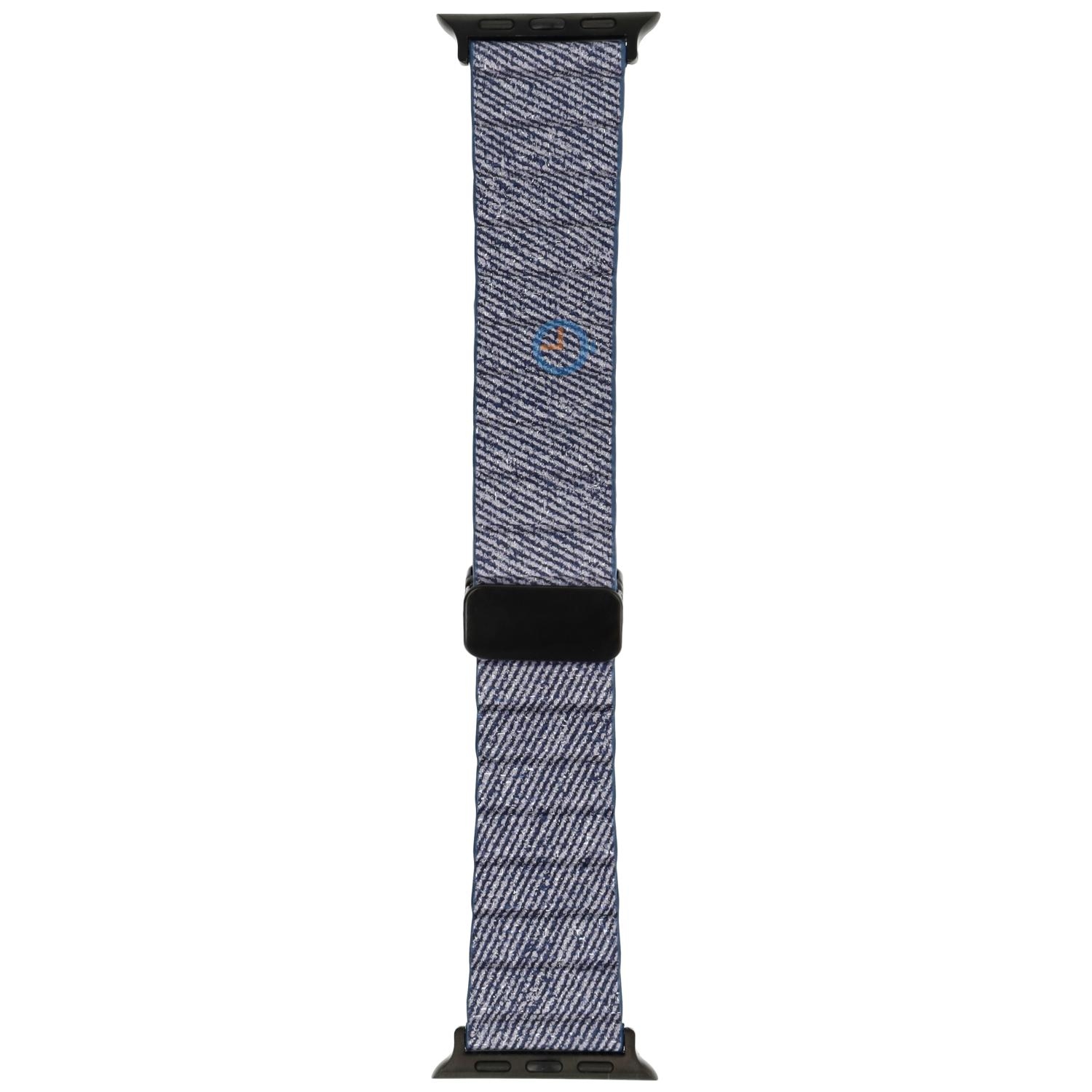 Apple Watch 41mm magneet bandje: Blue Denim