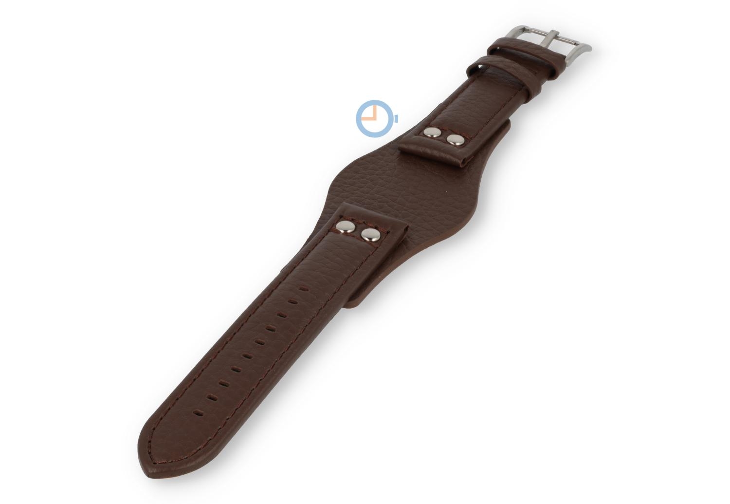 Universele Fossil CH2565 horlogeband - donkerbruin