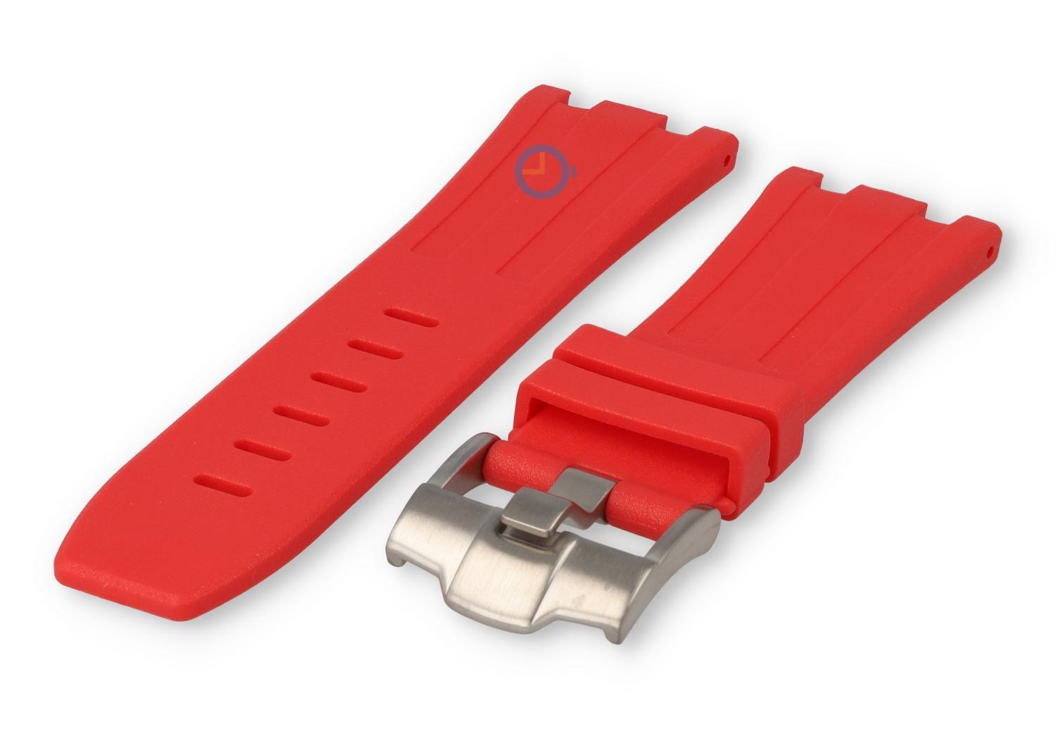 Universele band 28mm Audemars Piguet Royal Oak - rood