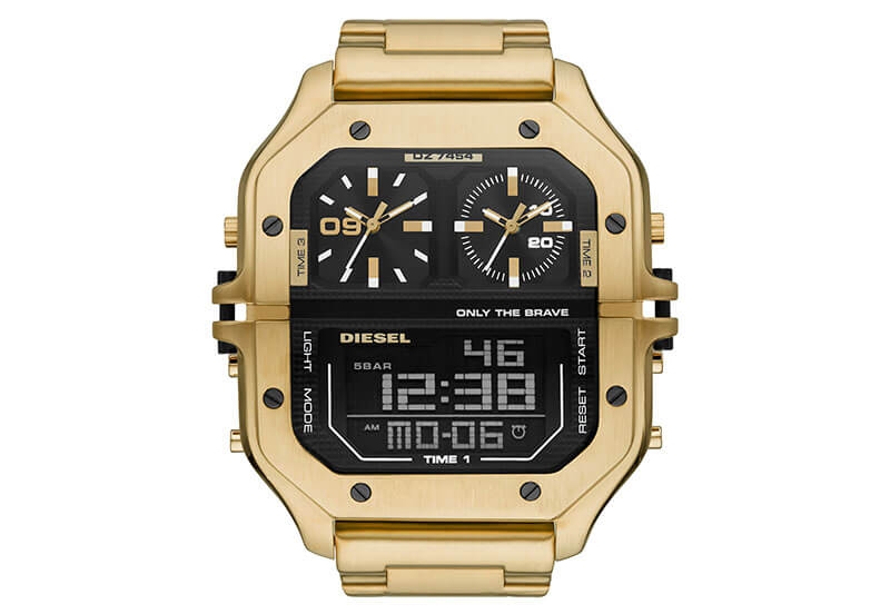Diesel Clasher DZ7454 horlogeband