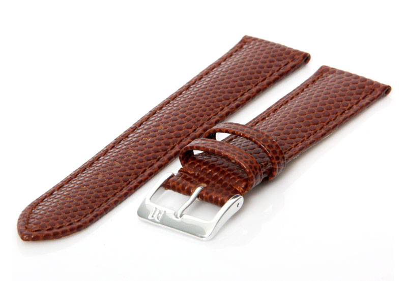 Horlogeband 20mm Havana bruin